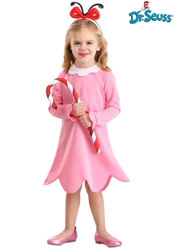 cindy lou who pink dress Kids Costume Long Sleeve Princess Skirt With Lollipop Pattern Tulle, Christmas Party & Holiday Cosplay Outfit For Girls trimmed package Girl's Dr. Seuss Infant Cindy