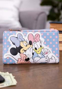 Loungefly Disney Minnie Daisy Pastel Color Block Wallet-upda