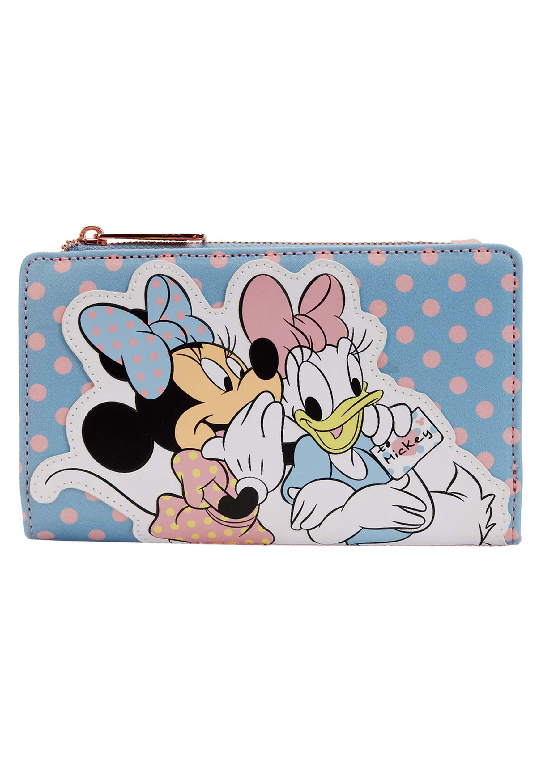 Loungefly Disney Minnie Mouse & Daisy Duck Pastel Color Block Wallet