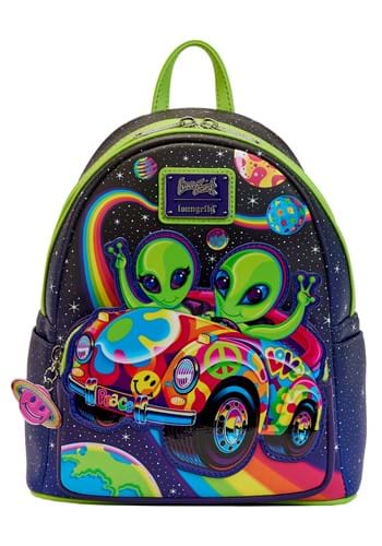 Loungefly Lisa Frank Cosmic Alien Ride Mini Backpack