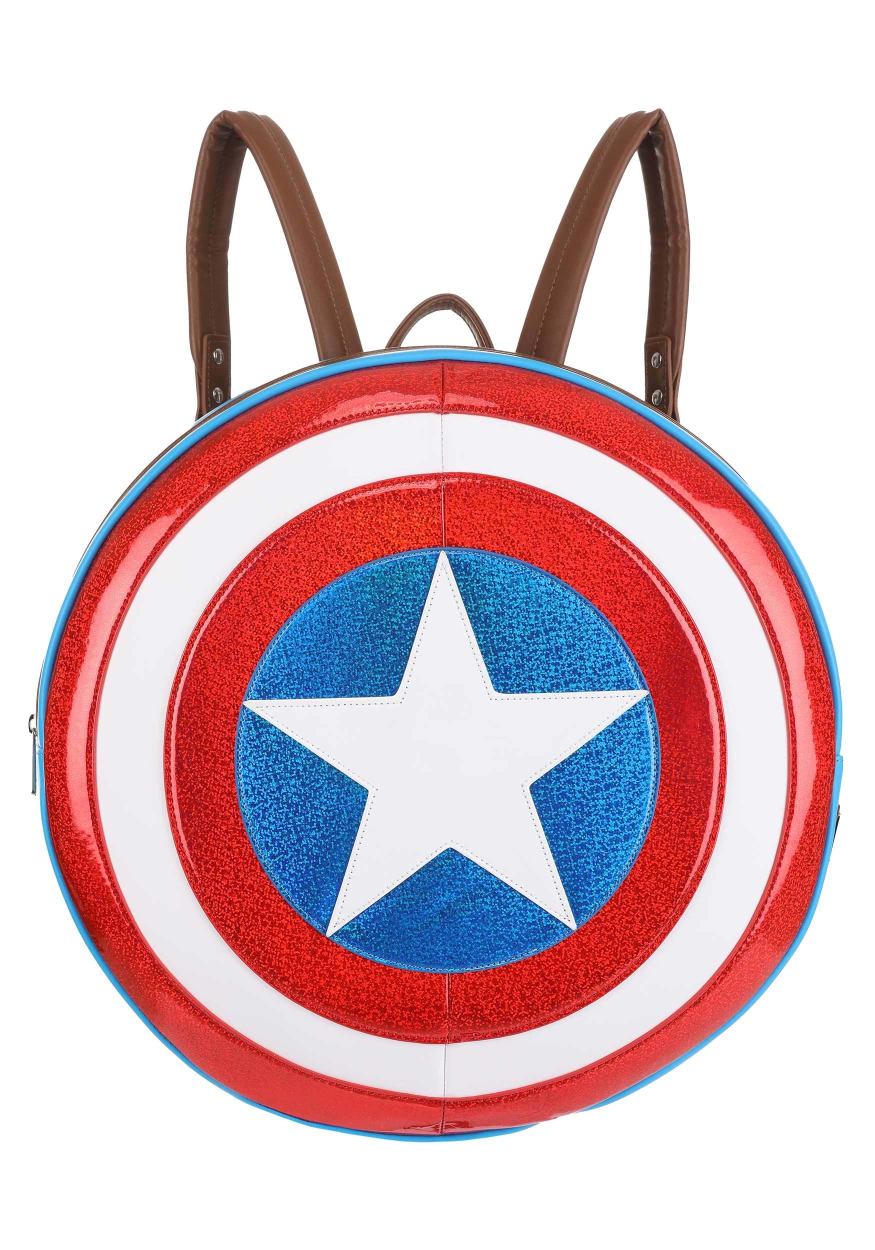 Loungefly Captain America Shield Backpack by Loungefly