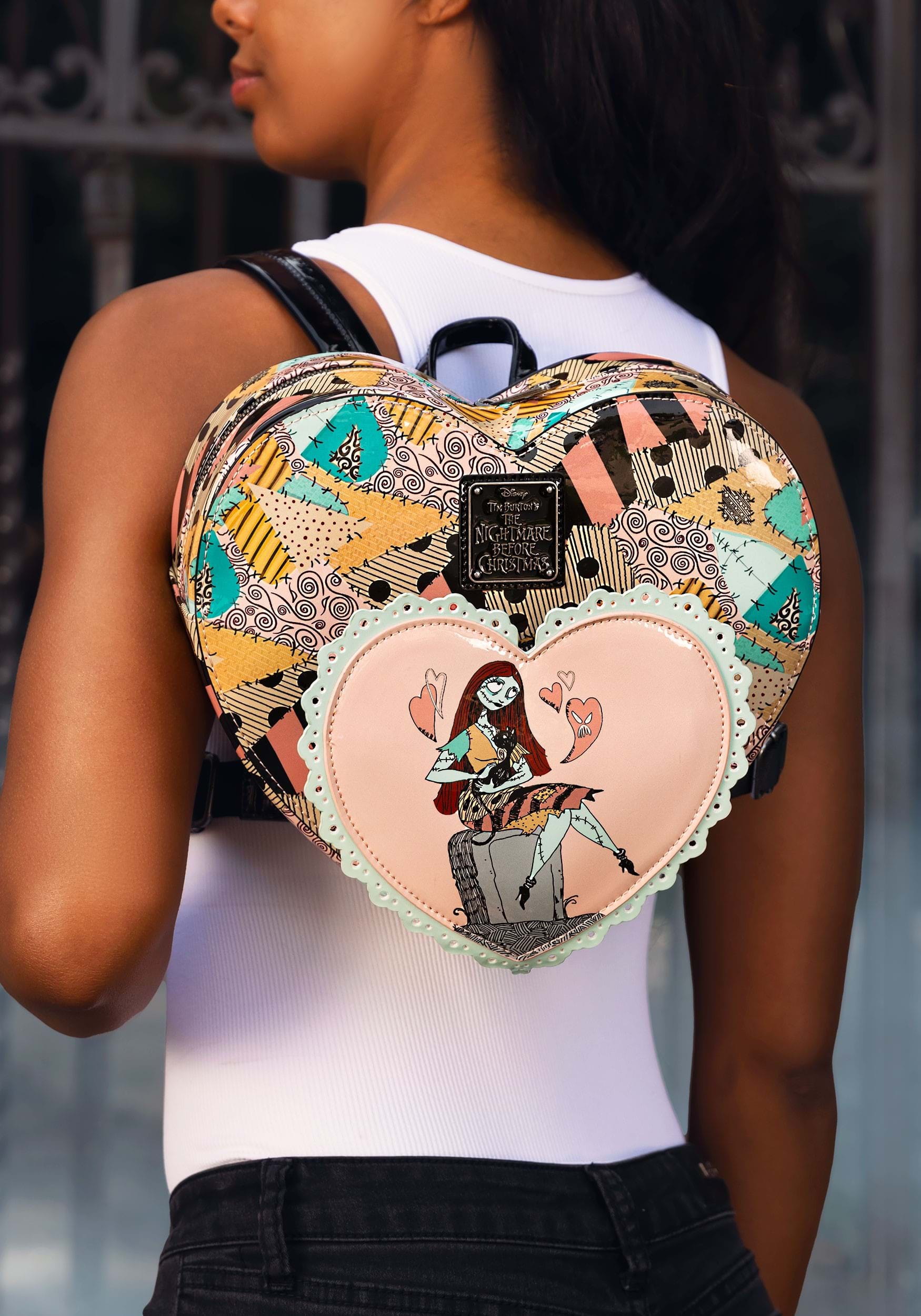 Sally Heart Mini Backpack by Loungefly | Disney Backpacks
