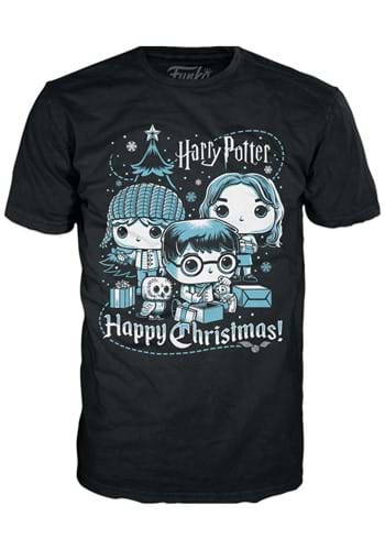 Boxed Tee Harry Potter Holiday Ron Hermione Harry Shirt
