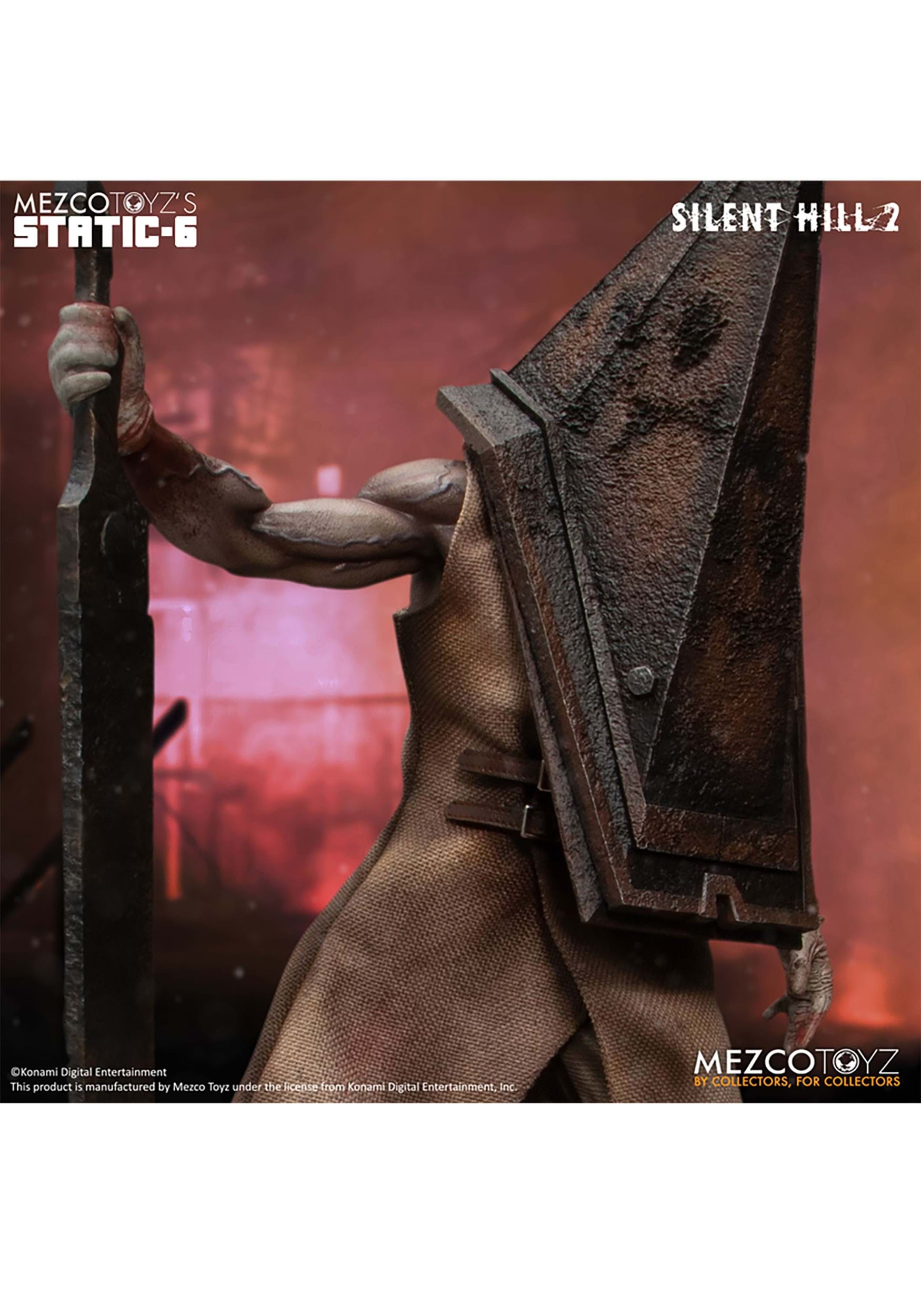 AUTHENTIC Pyramid Head 1/6 Scale Statue Gecco Red Pyramid Thing Silent Hill  2