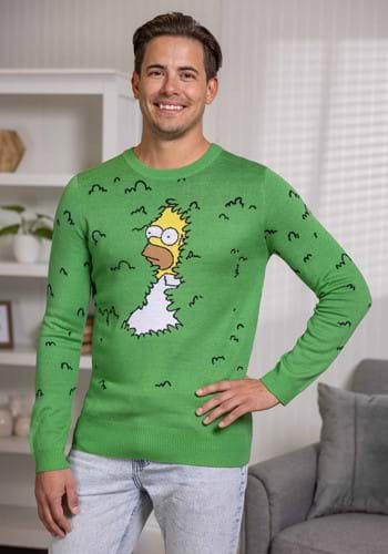 Adult Simpsons Homer Bushes Sweater