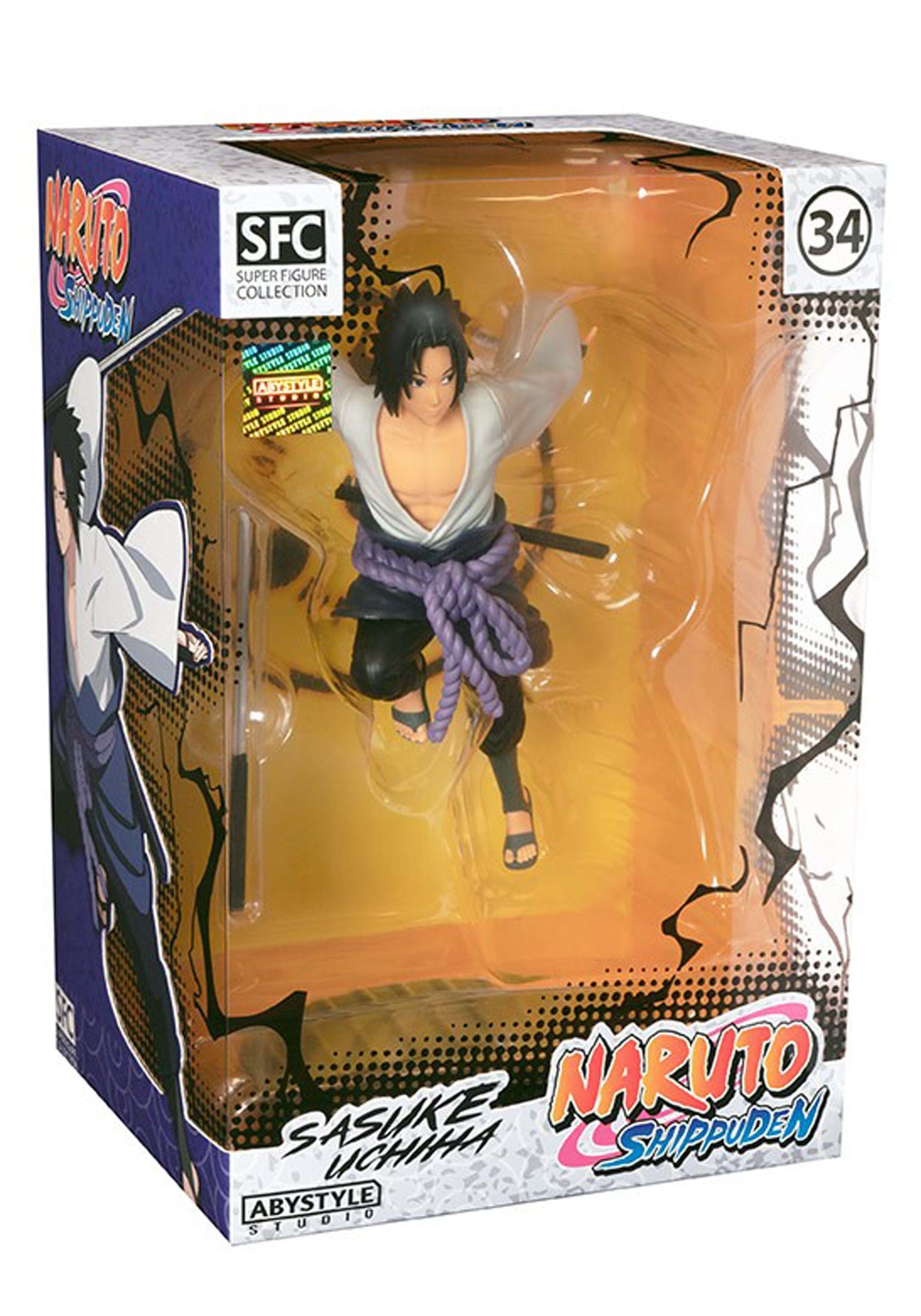 Banpresto Naruto Shippuden Uchiha Sasuke 20th Anniversary Costume 6-in  Statue | GameStop