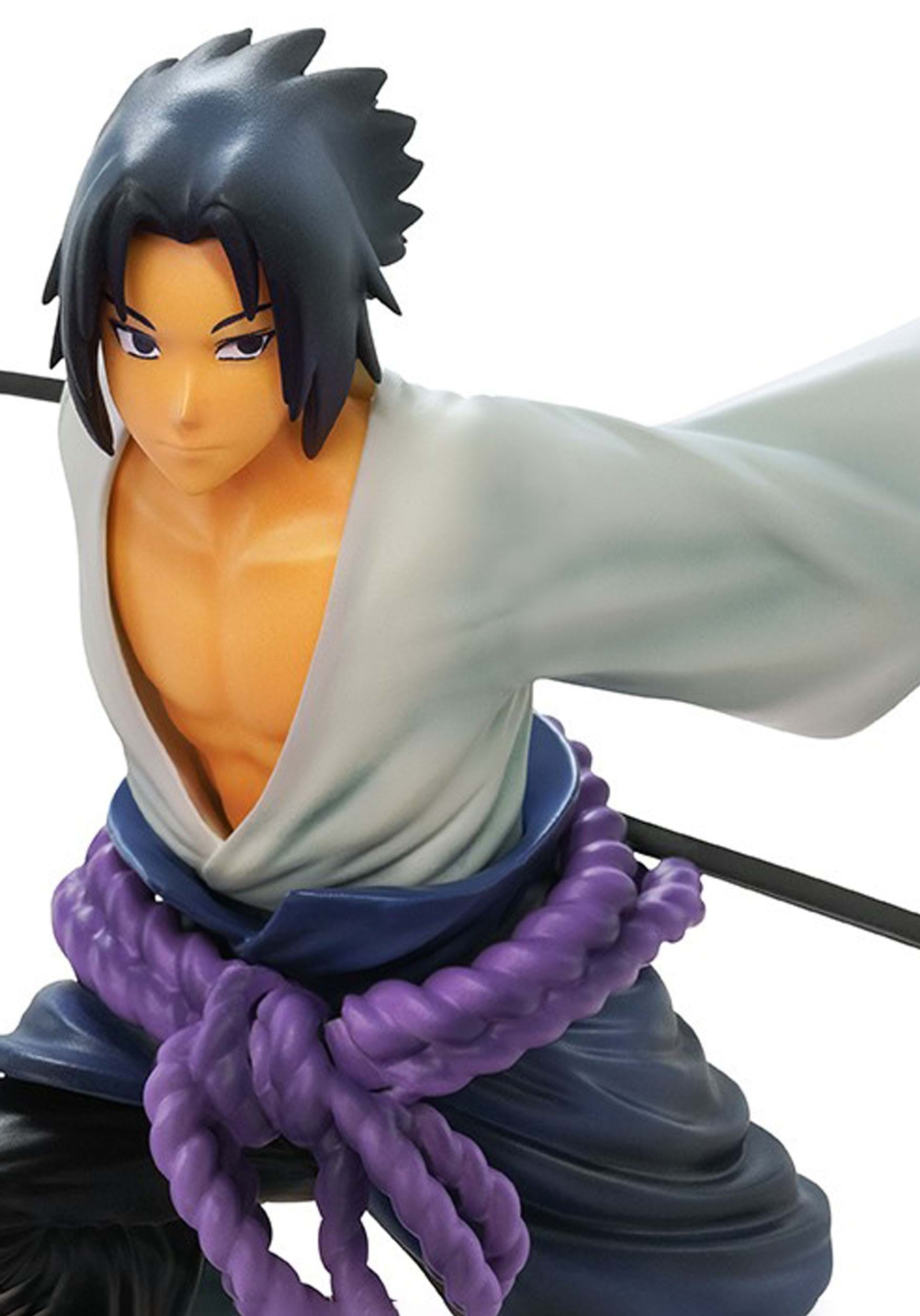 Figura Naruto - Sasuke Uchiha Vibration Stars Bandai em Promoção