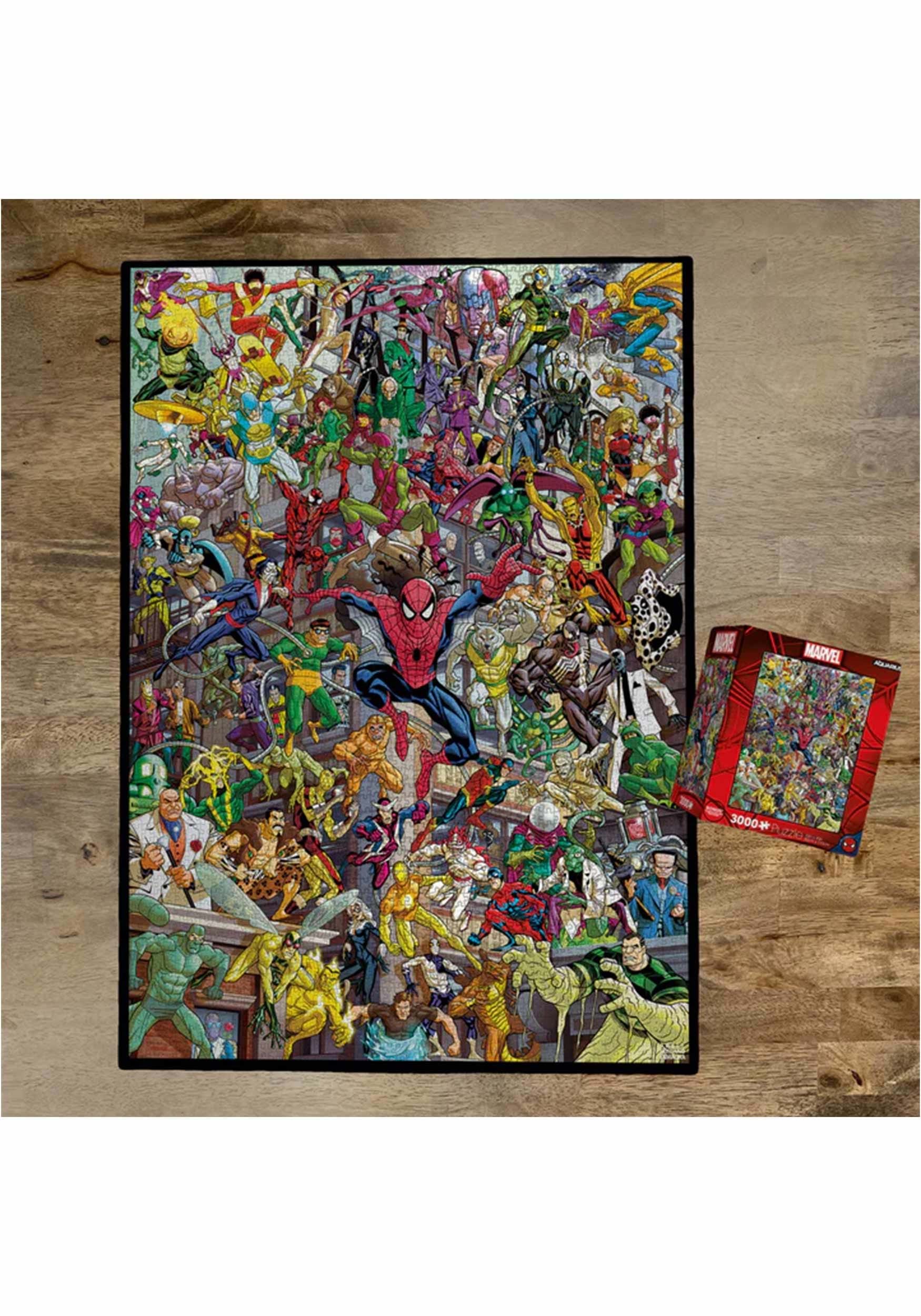 AQUARIUS Marvel Avengers 3000 Pieces Jigsaw Puzzle! 32in X 45” Of  Superheroes!!