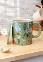 Harry Potter Fantasy Floral 18oz. Ceramic Mug w Sc Alt 1