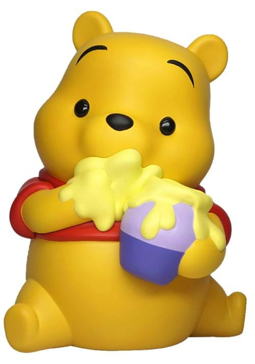 Winnie the Pooh with Honey Pot Coin Bank