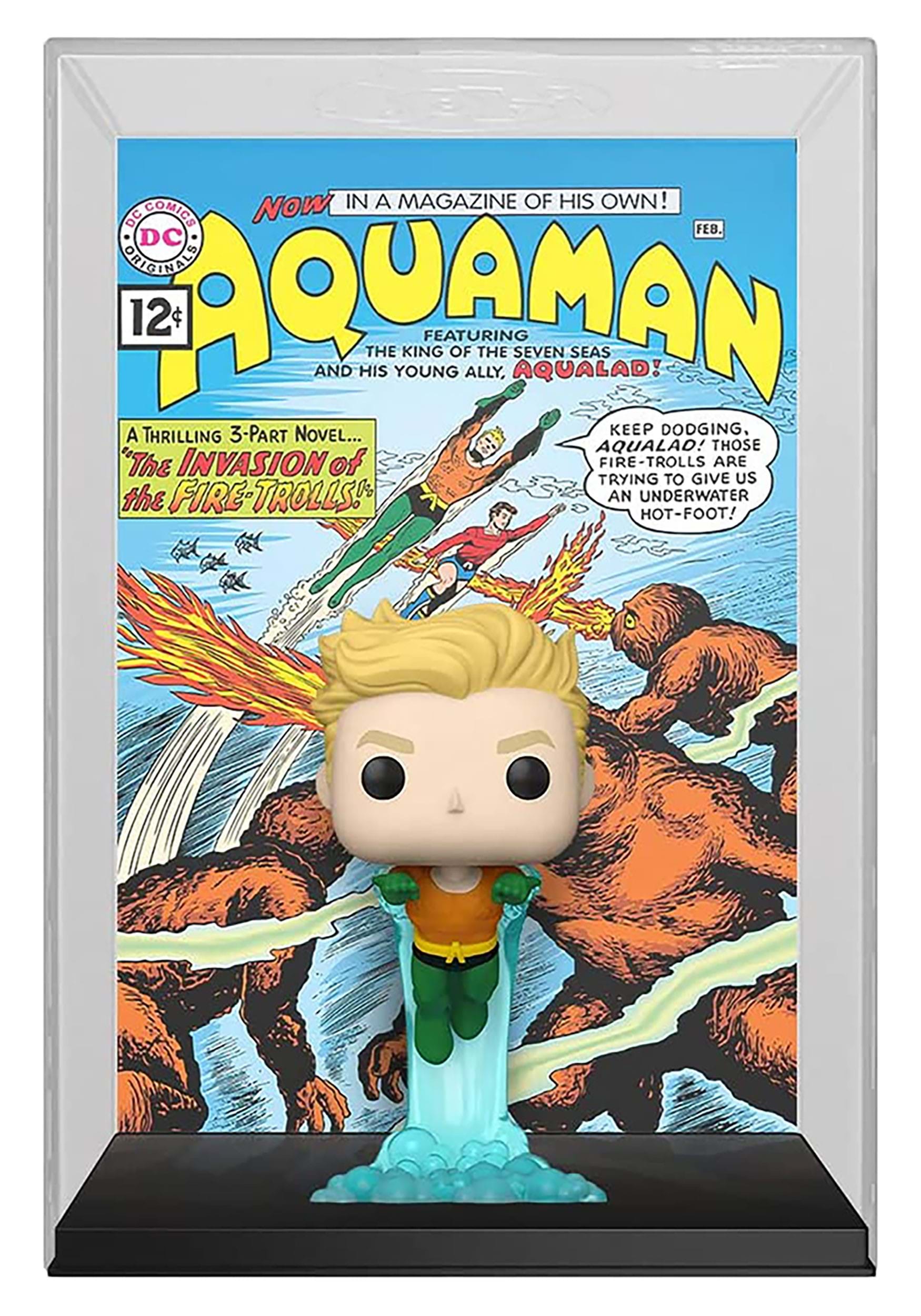 Aquaman figurine et comic book DC Comics McFarlane Toys 18 cm - Kingdom  Figurine