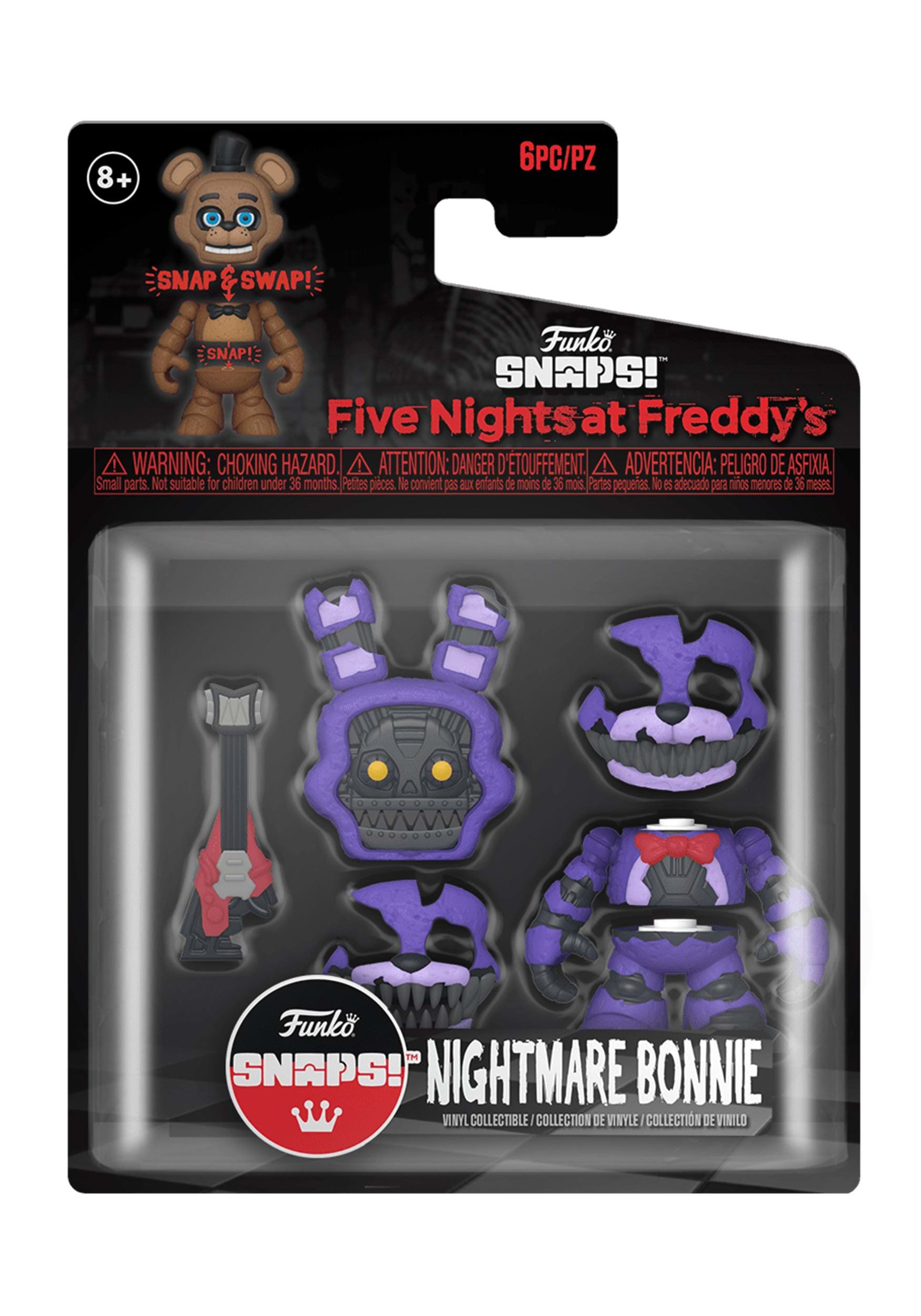 Five Nights at Freddy's Nightmare Bonnie 6 Action Figure Hand Puppet  Freddy￼