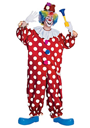 Polka Dot Clown Costume