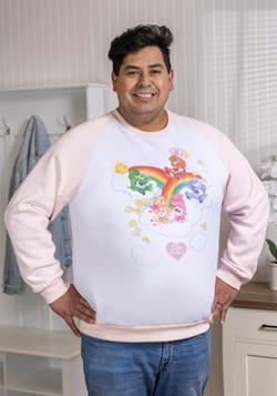 Adult Cakeworthy Care Bears Retro Raglan Sweatshirt Alt 1