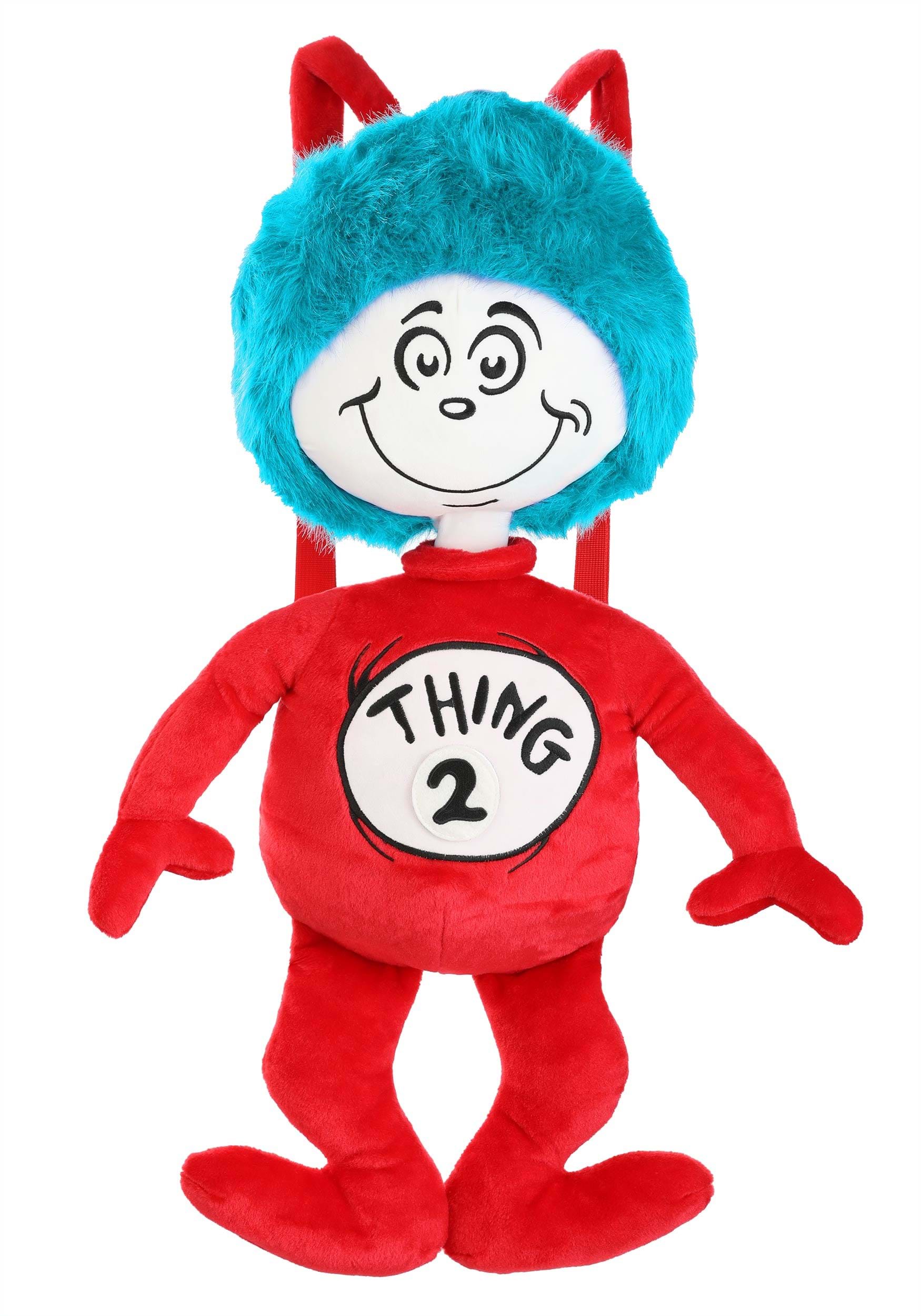 Dr. Seuss Thing 1 & 2 Plush Backpack | Dr. Seuss Accessories