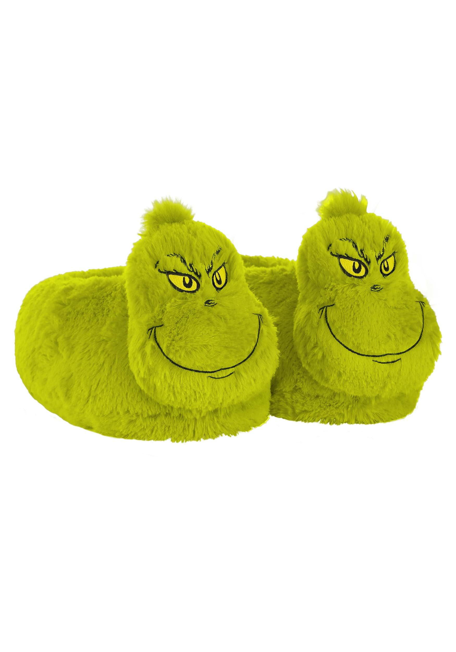 The Grinch 3D Adult Character Slippers