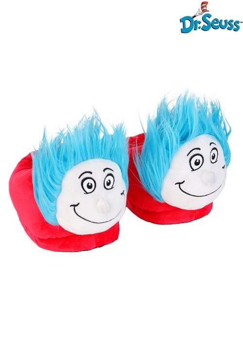 Kids Thing 1 Thing 2 3D Character Slippers