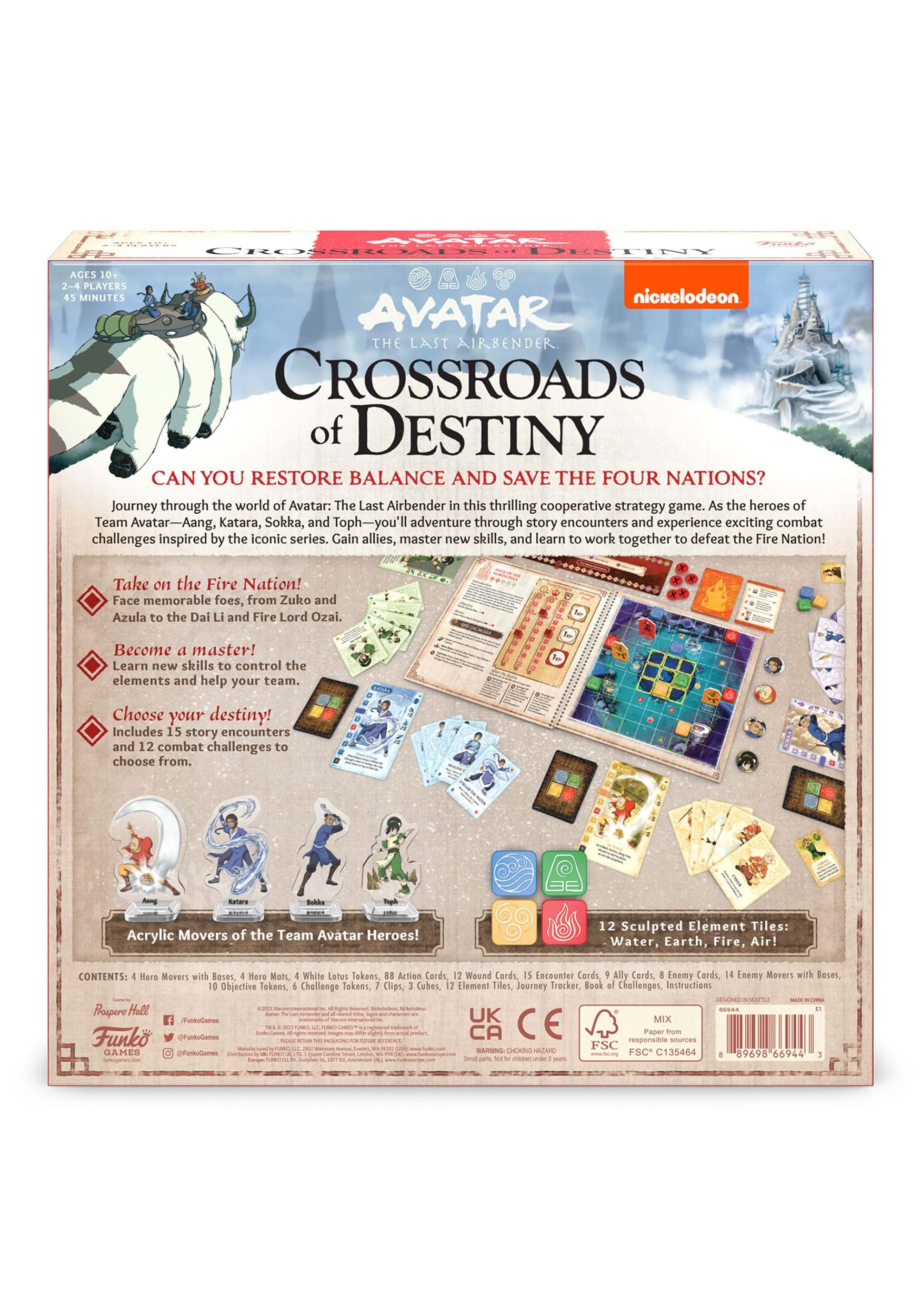 Avatar The Last Airbender Crossroads Of Destiny Funko Games