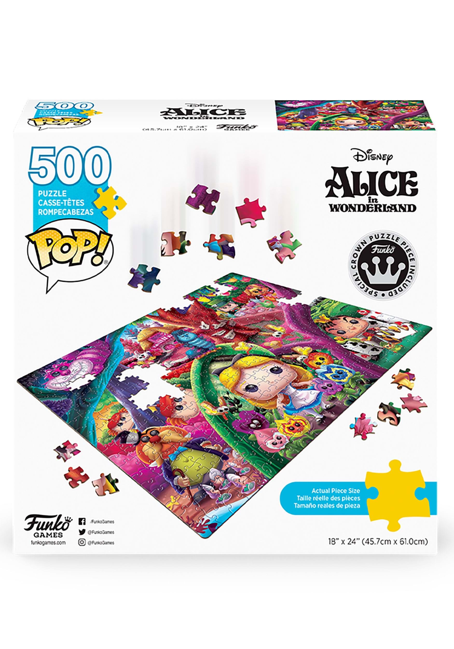 Funko POP! Disney Alice in Wonderland 500 Piece Puzzle