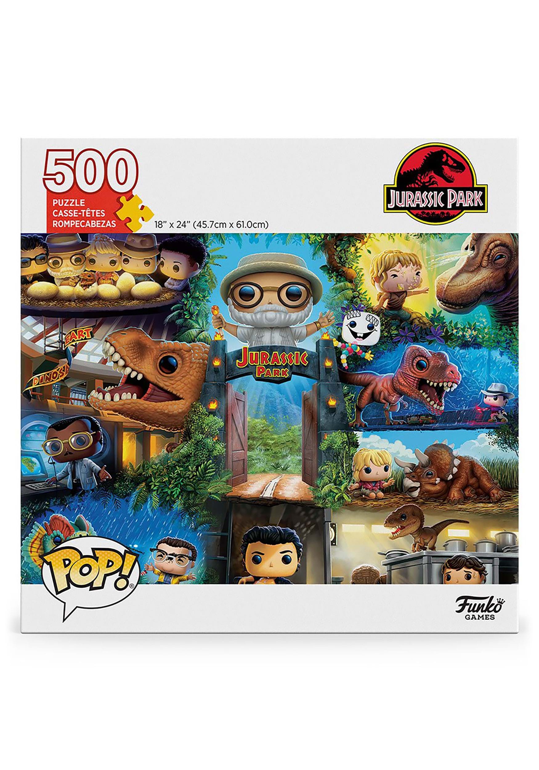 Jurassic Park 500 Piece POP! Puzzle
