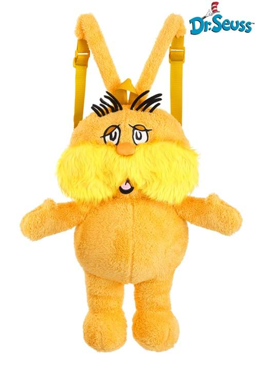 Dr Seuss Lorax Plush Backpack