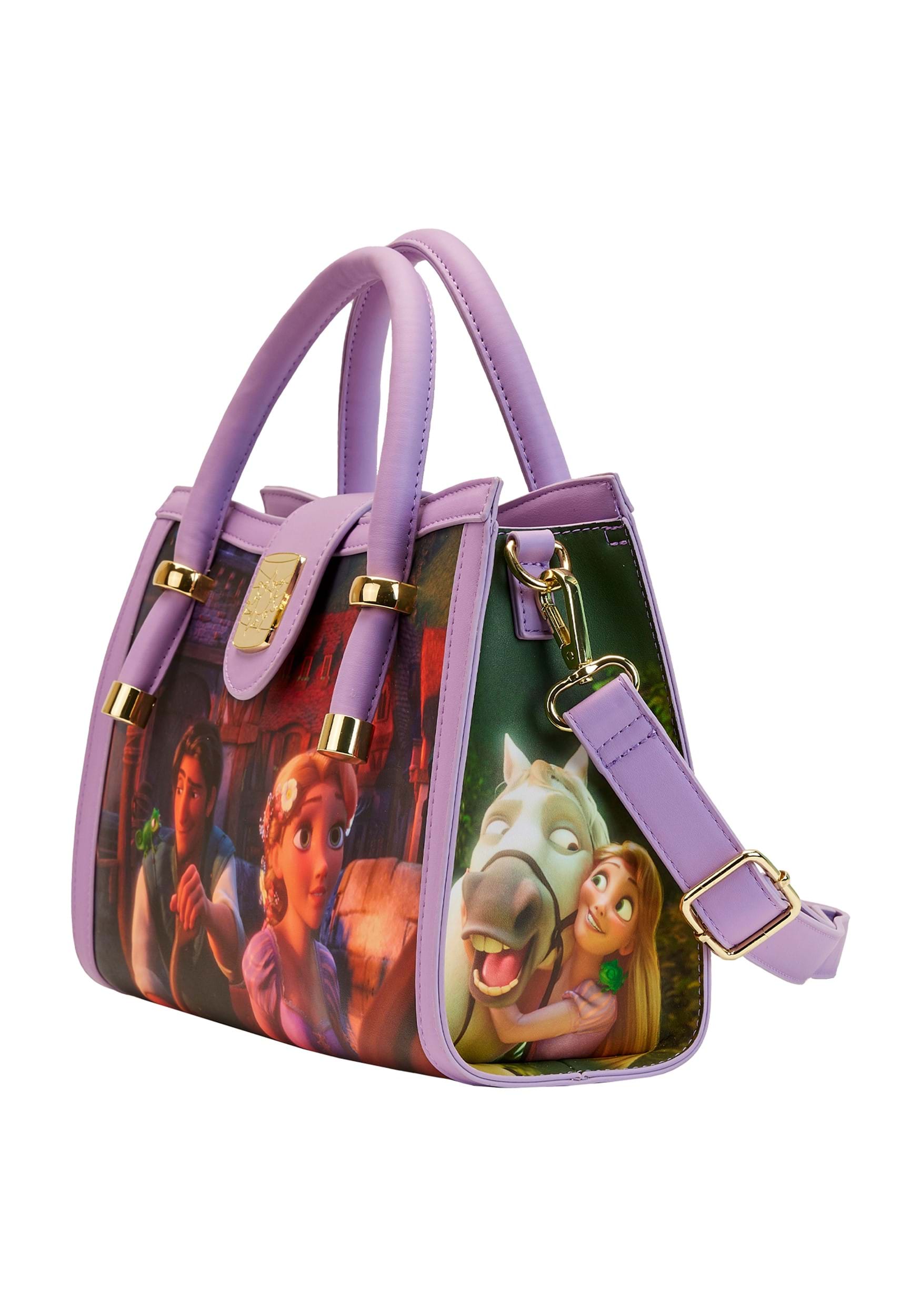 Loungefly Disney Tangled Rapunzel Scenes Mini Backpack New