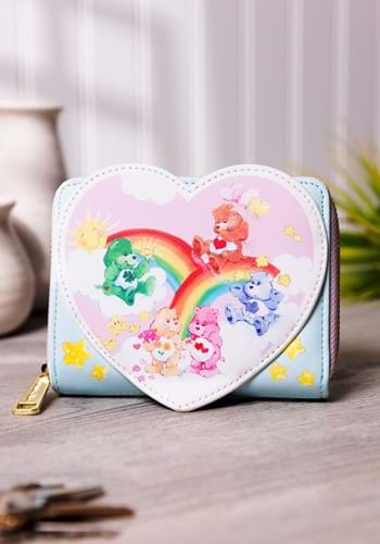 Loungefly Care Bears Heart Cloud Party Wallet