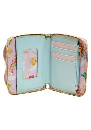 Loungefly Care Bears Cloud Party Zip Around Heart Wallet