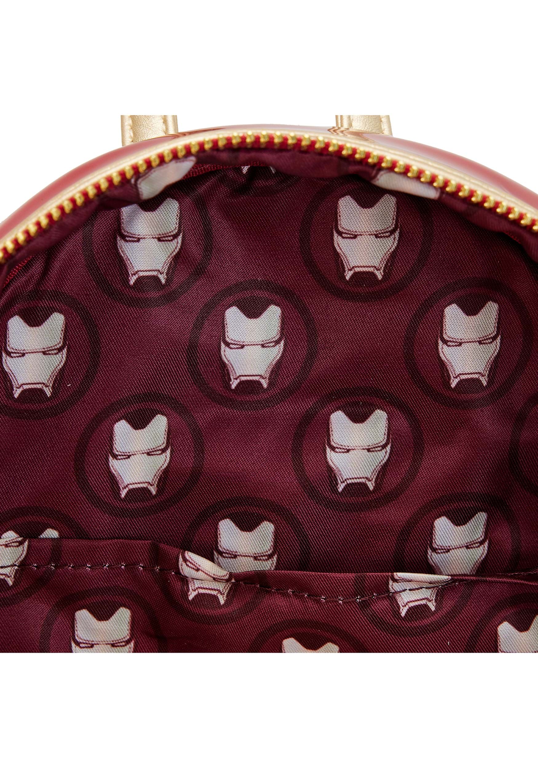 Marvel Iron Man 15th Anniversary Cosplay Loungefly Crossbody Bag