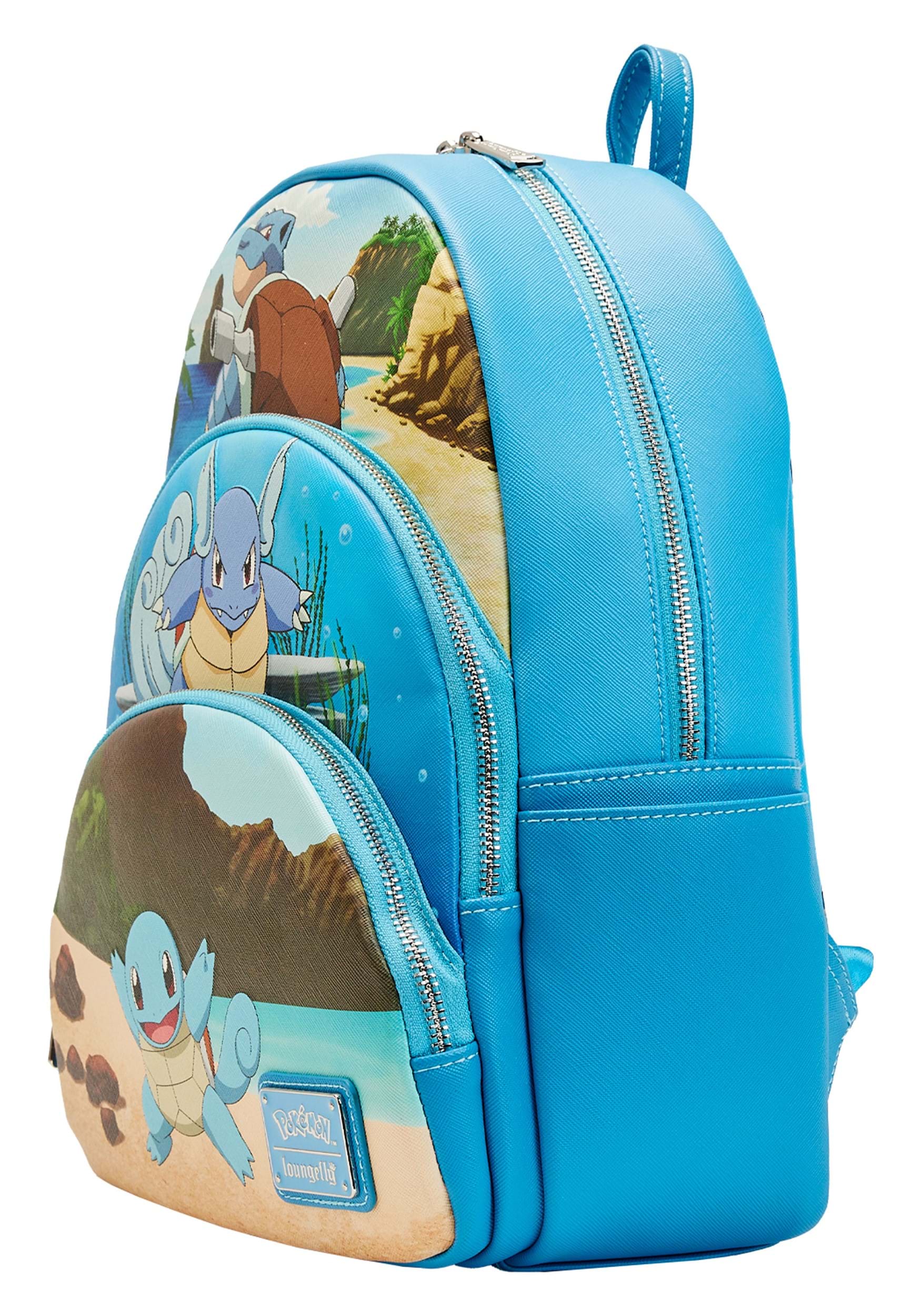 Pokémon Squirtle Evolution Triple Pocket Backpack – Replay Toys LLC
