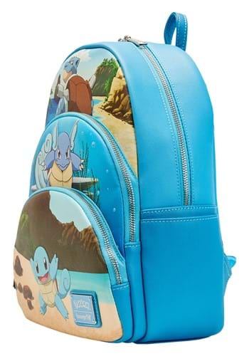 Pokémon Squirtle Evolution Triple Pocket Backpack by Loungefly