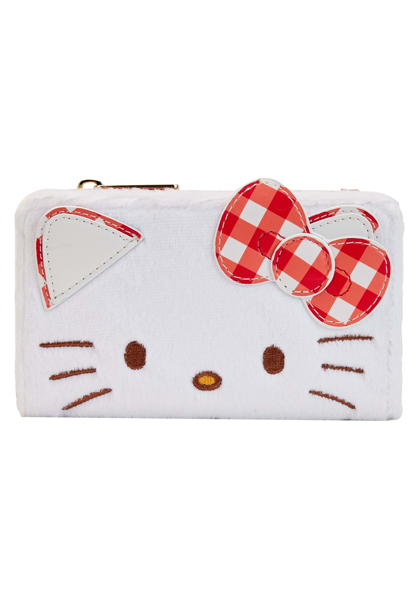 Loungefly Sanrio Hello Kitty Gingham Flap Wallet