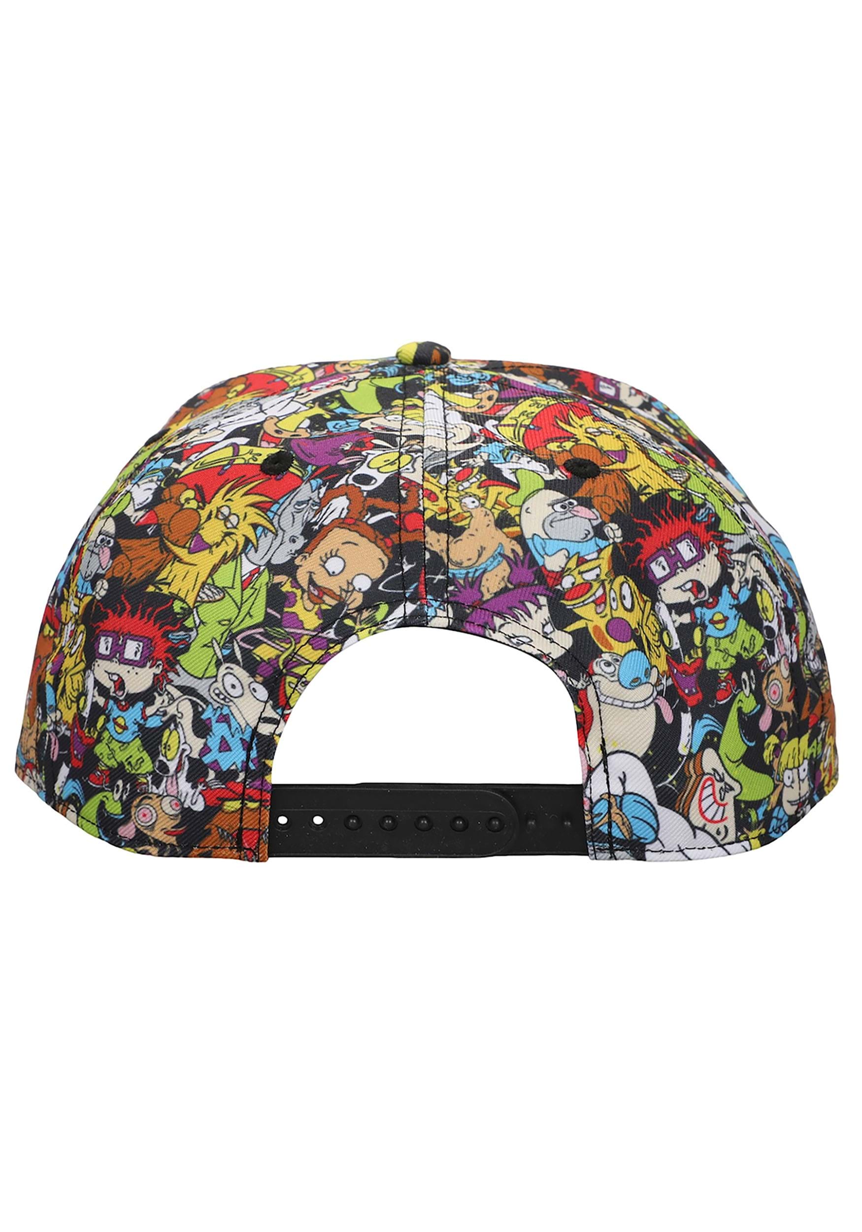 Disney Adult Hat Comic Print Mickey Men's Multicolor