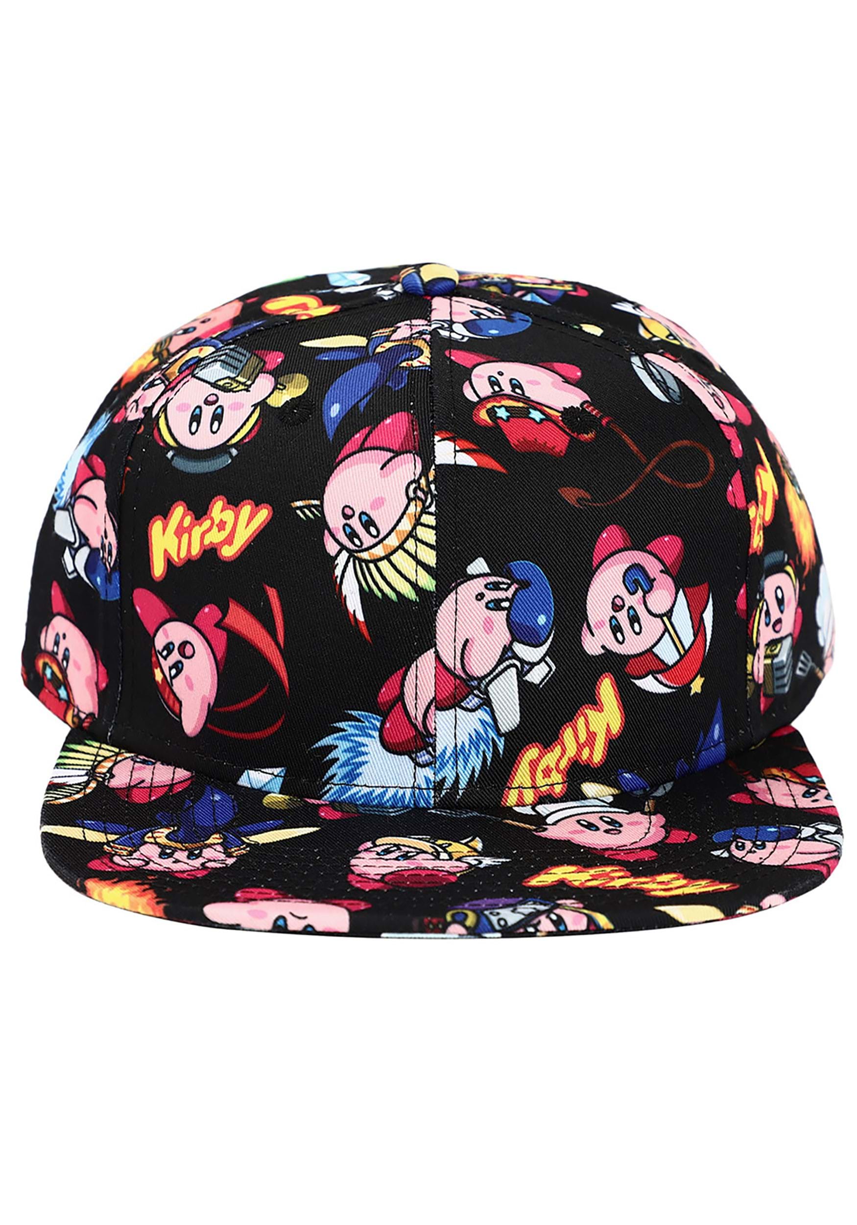 Powered Up Kirby Sublimated AOP Snapback Hat