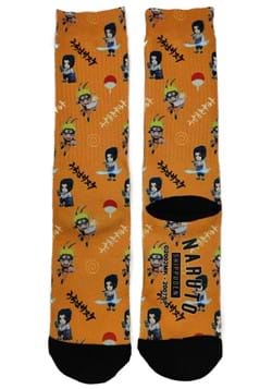 Itachi and Naruto Chibi AOP Socks