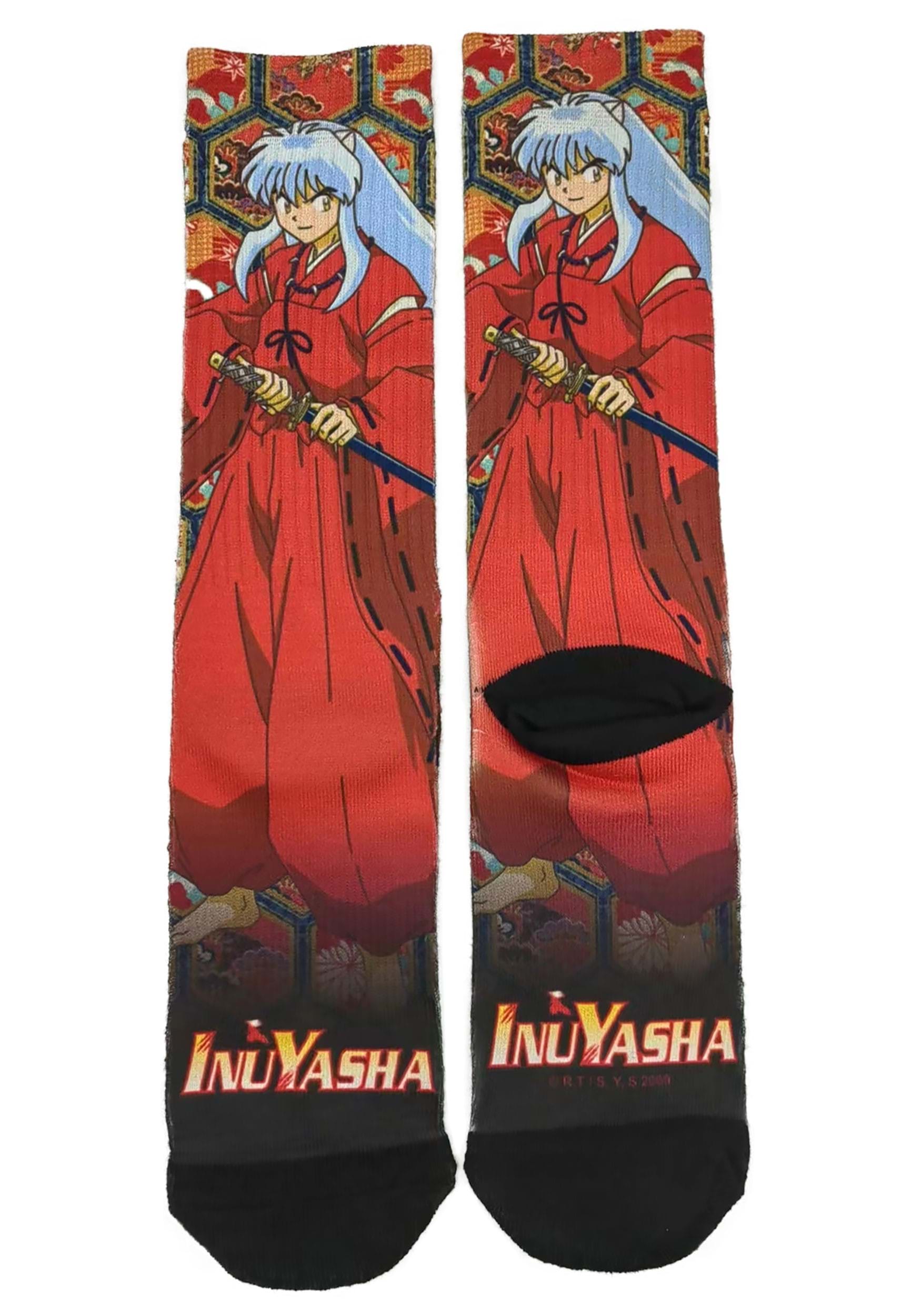 Inuyasha Sublimation Socks for Adults