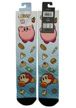 Kirby Toss With Food Art Socks Alt 1