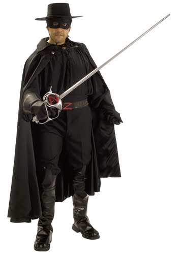 Zorro Authentic Men's Costume
