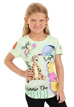 Girls Winnie the Pooh Multi Hit Tee