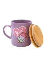 Pusheen Purple Ice Cream Coaster Mug Alt 2