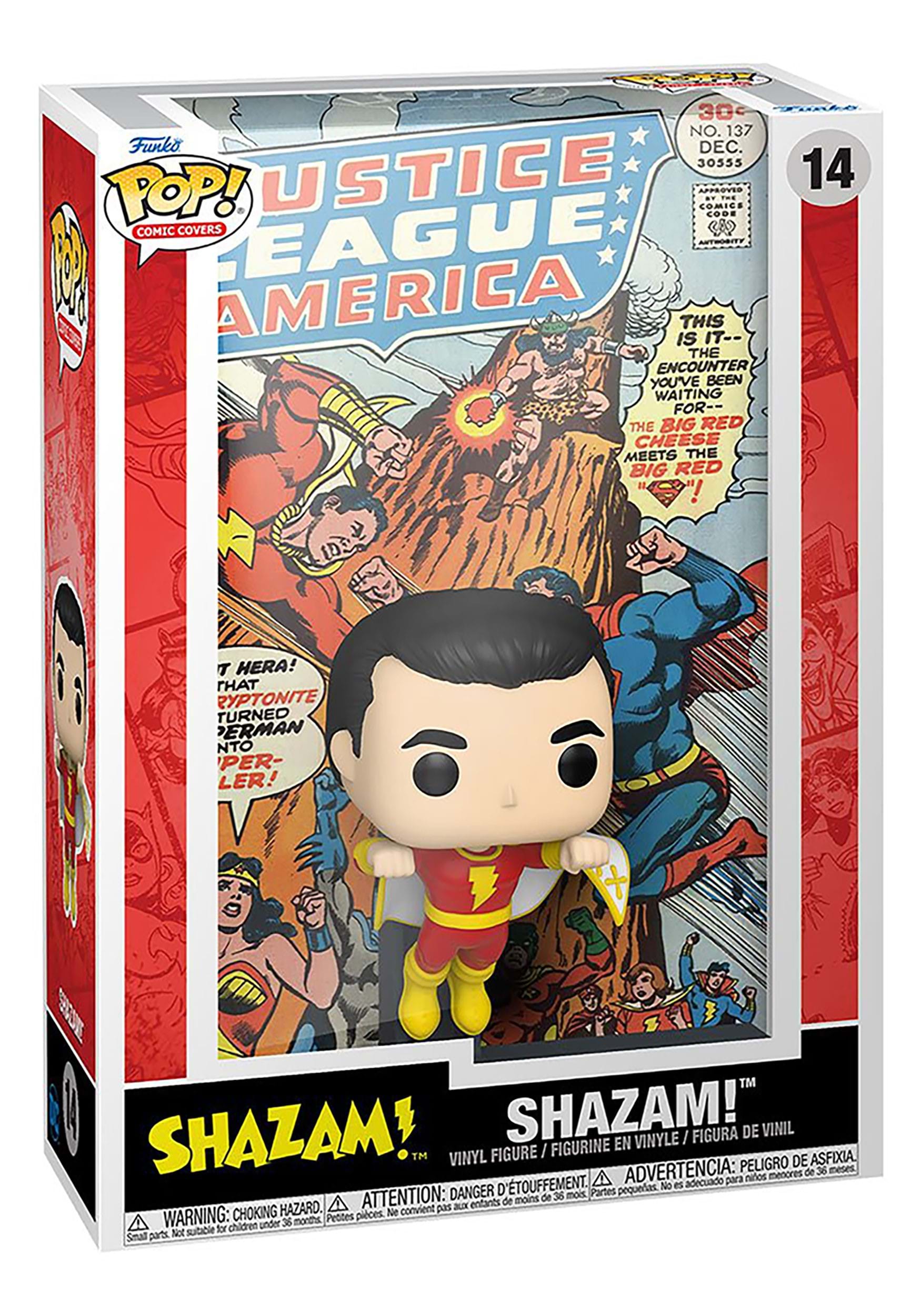 Shazam POP! Comic Cover Figure with Case