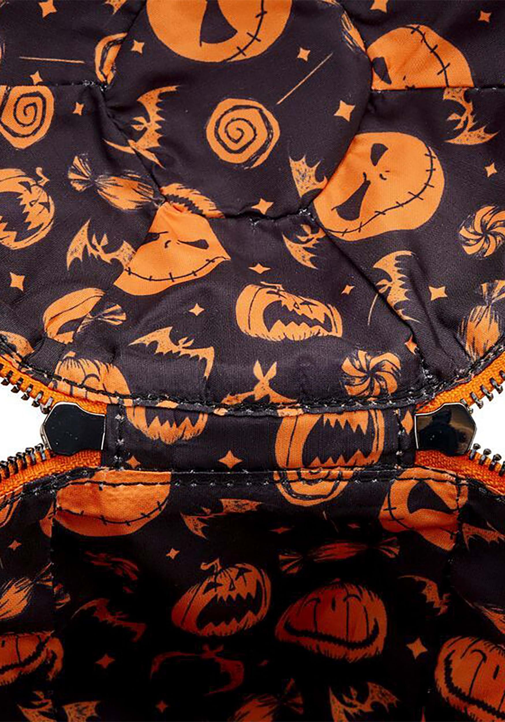 Glow in the Dark Jack O Lantern Pumpkin Crossbody Bag in Vinyl –  www.