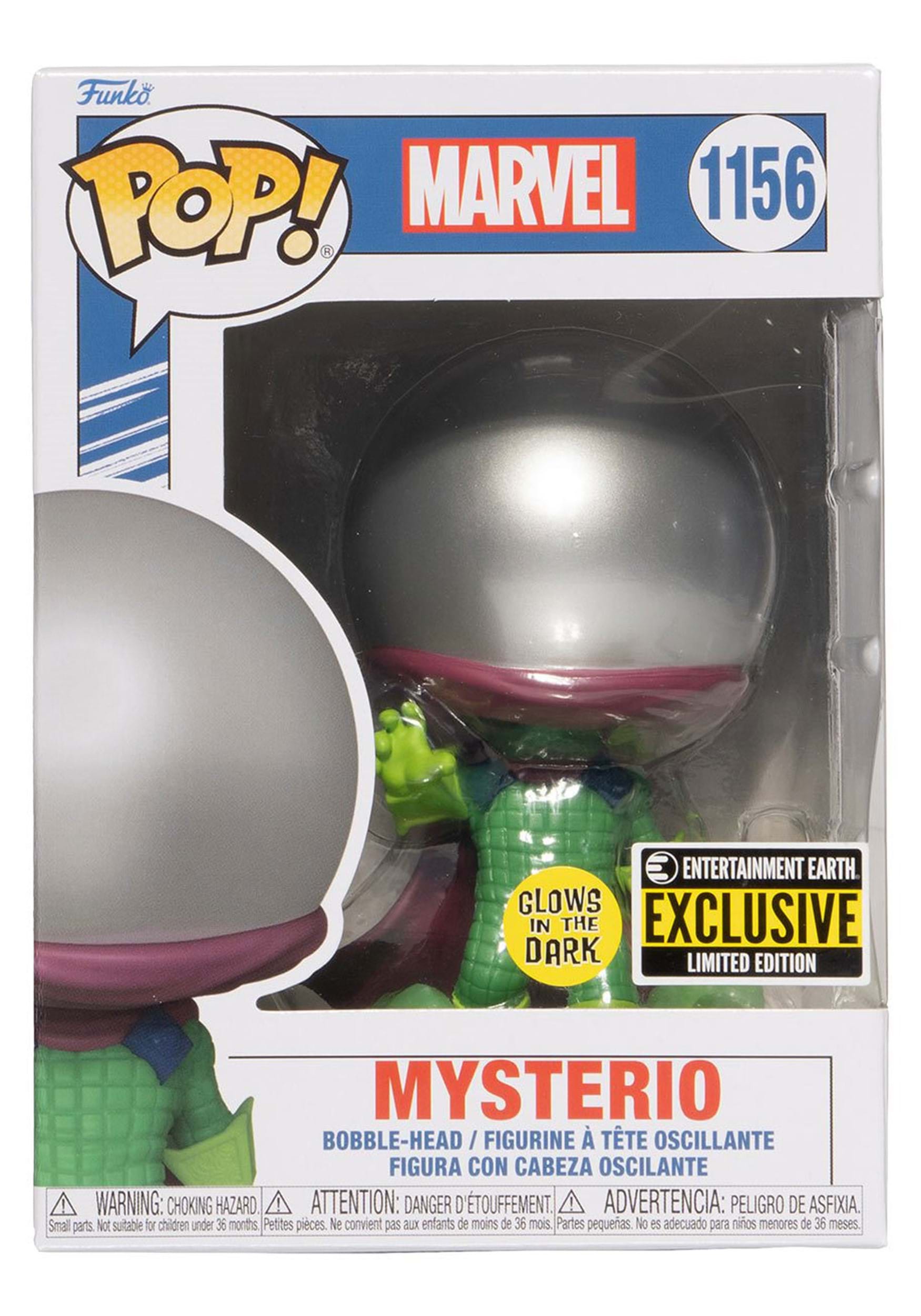 Mysterio (Marvel) EE Exclusive Glow-in-the-Dark Funko Pop!