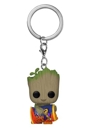 POP Keychain IAG Groot with Cheese Puffs
