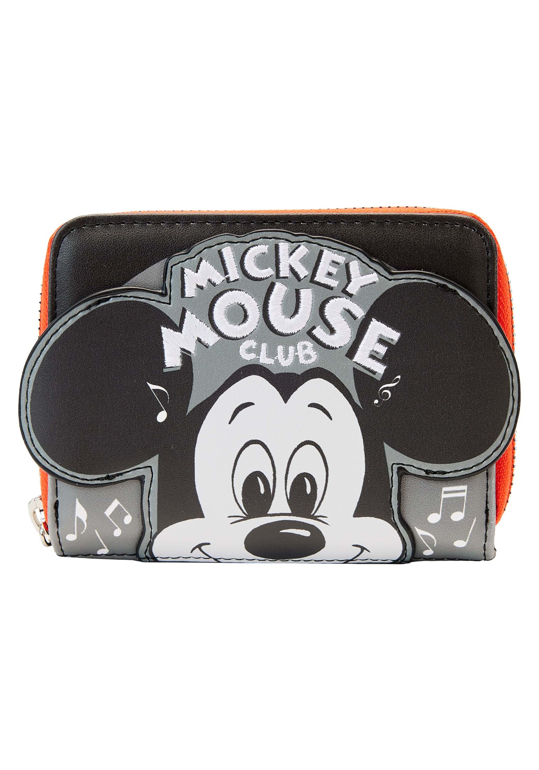 Loungefly Disney 100th Mickey Mouse Club House Zip Around Wallet