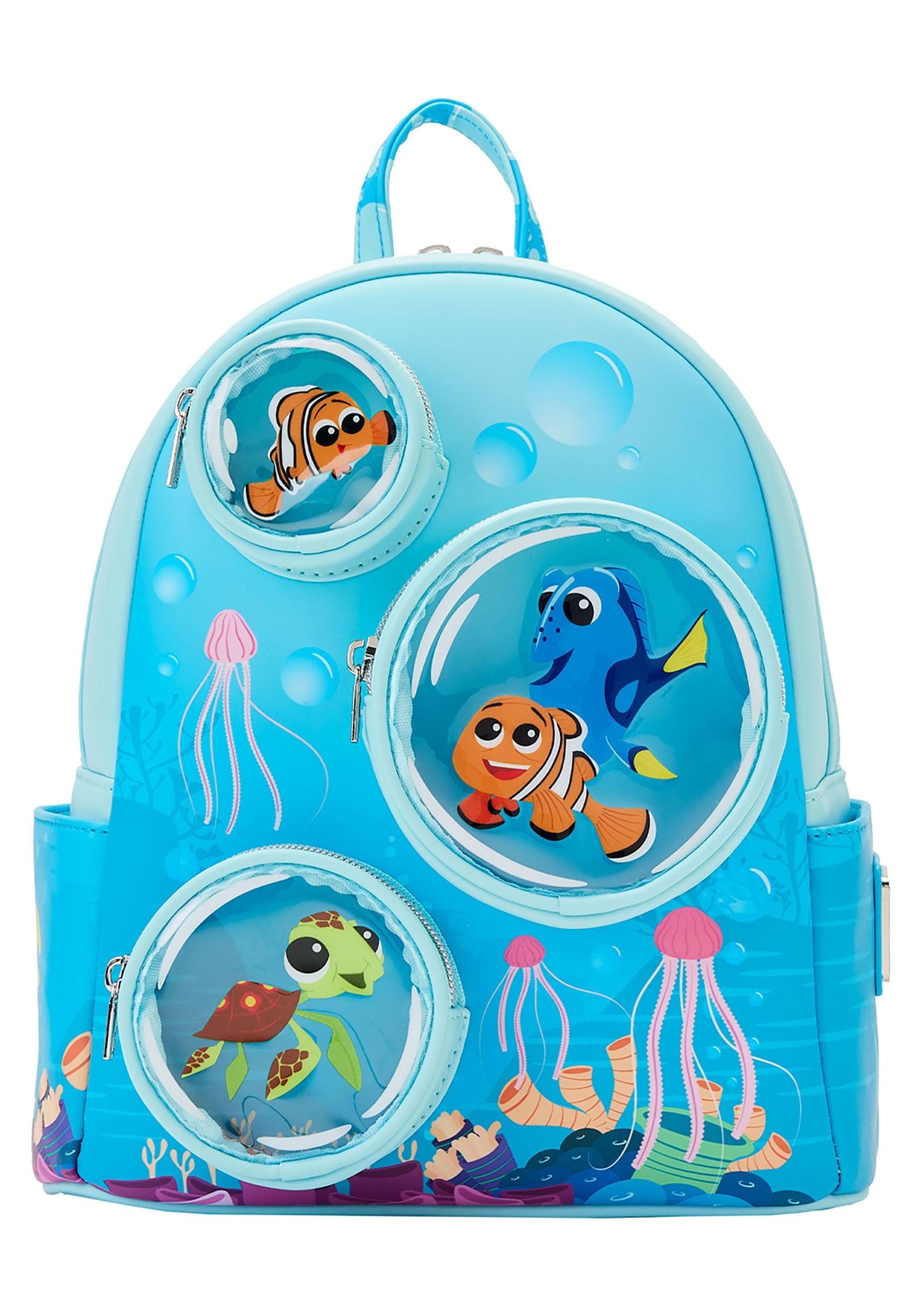 Finding Nemo 20th Anniversary Bubble Pocket Loungefly Mini Backpack
