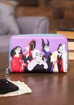 Loungefly Disney Villains Color Block Zip Around Wallet