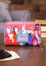 LF DISNEY VILLAINS COLOR BLOCK ZIP AROUND WALLET Alt 1