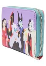 LF DISNEY VILLAINS COLOR BLOCK ZIP AROUND WALLET Alt 3