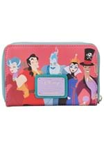 LF DISNEY VILLAINS COLOR BLOCK ZIP AROUND WALLET Alt 4